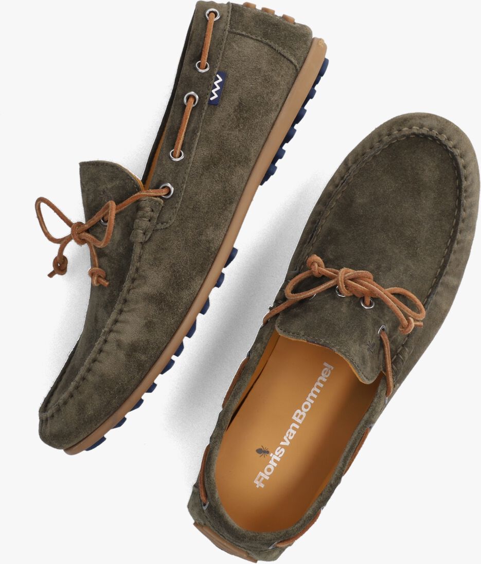 FLORIS VAN BOMMEL groene floris van bommel mocassins sfm-40009