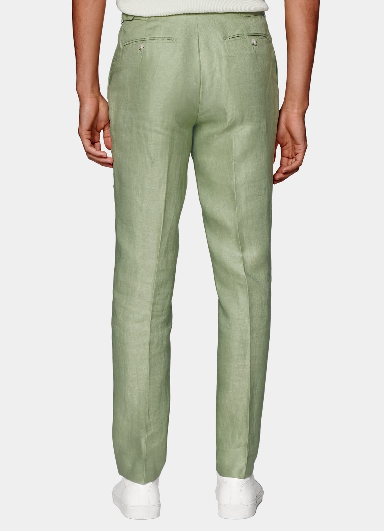 Costume Havana coupe Tailored vert clair