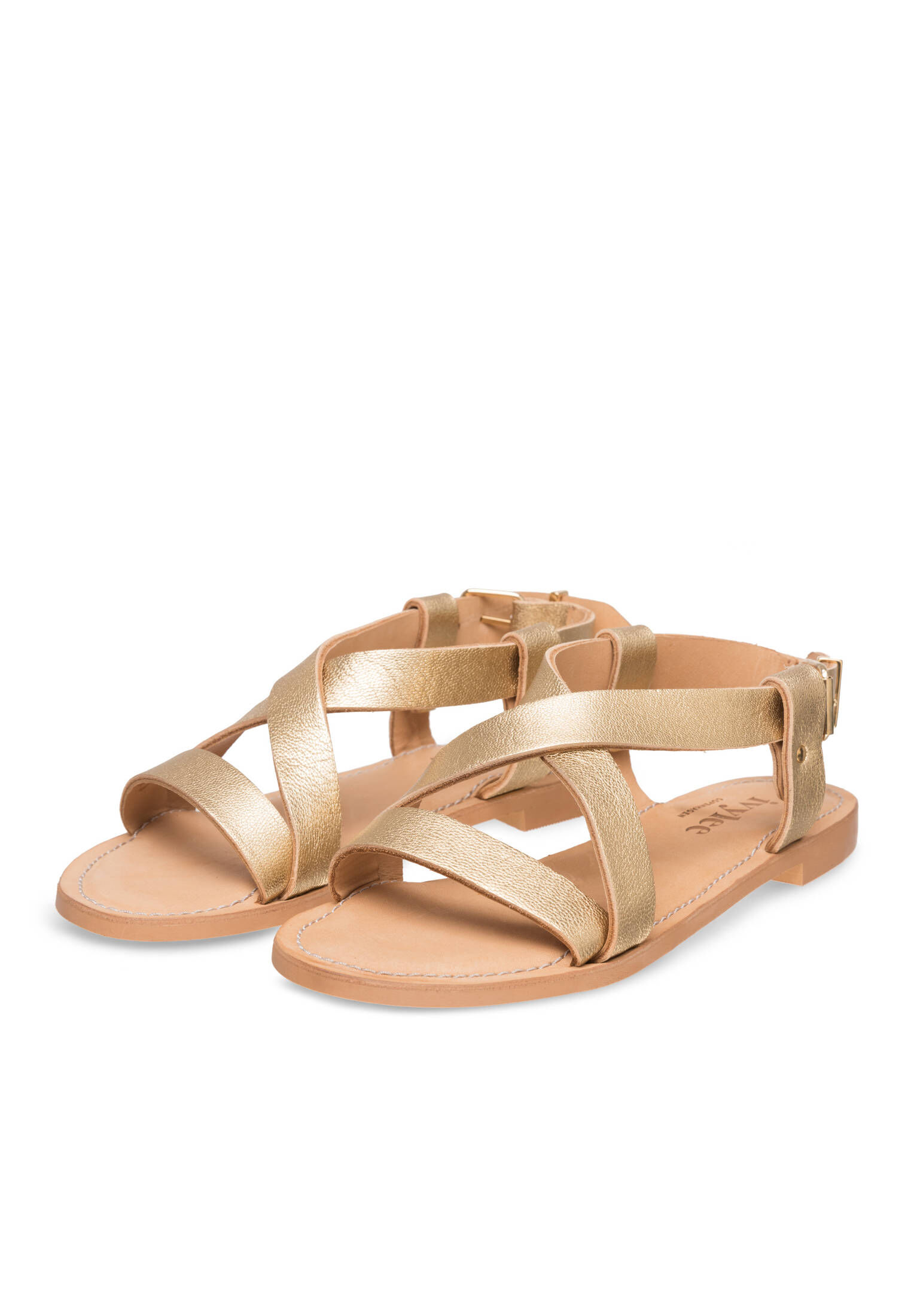 Ivylee Copenhagen| Damen Sandalen Laura Metallic