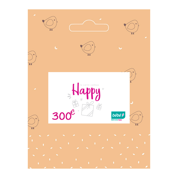 Carte cadeau 300 € - BEBE9 CREATION
