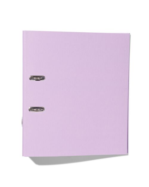 classeur 2 anneaux A4 lilas