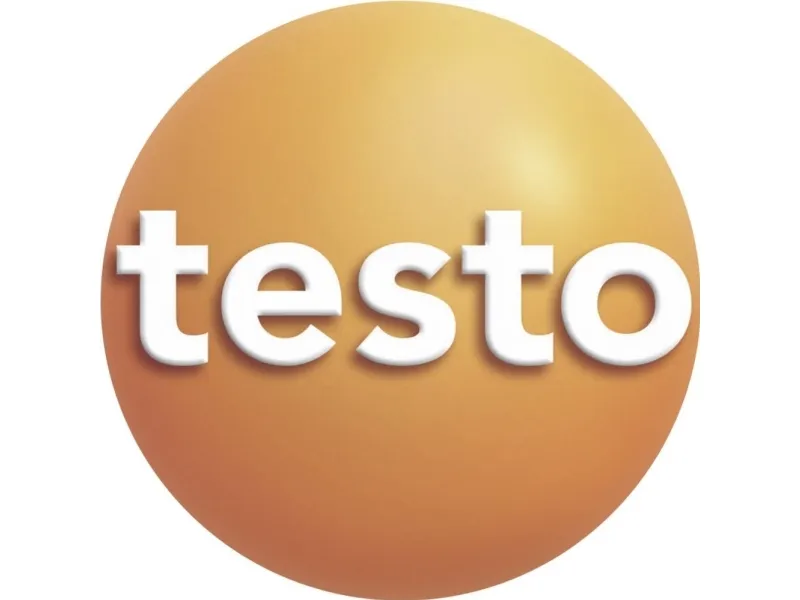 Testo 0560 0810, F,°C, -10 - 50 °C, Sort, 14 - 122 °F, 0.5 °C, AAA