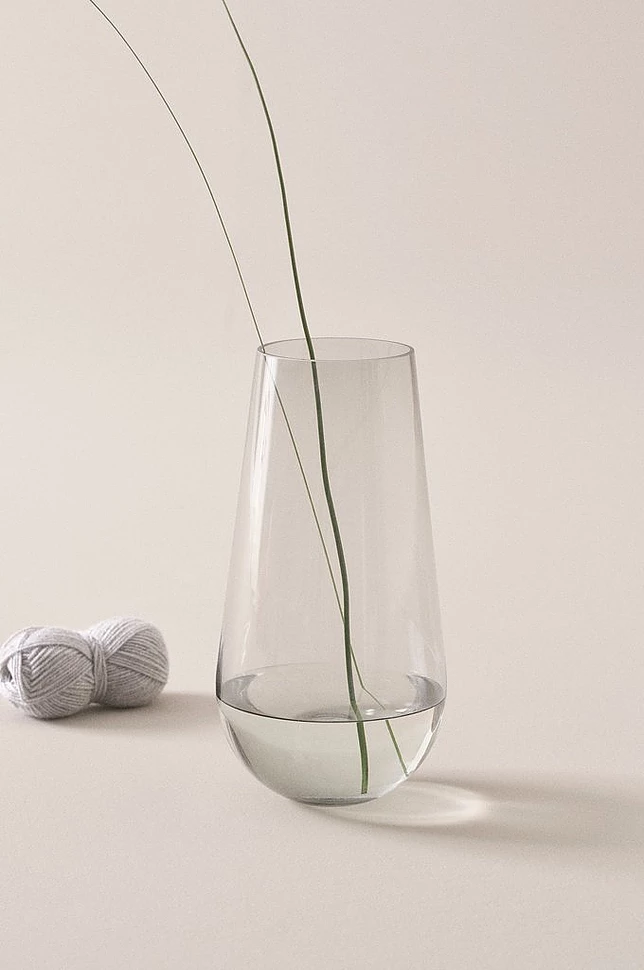 JAQUELINE glassvase - høyde 36 cm