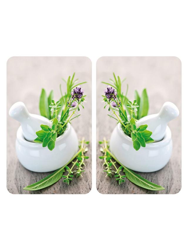 Herdabdeckplatte 30 x 52 cm, 2er-Set