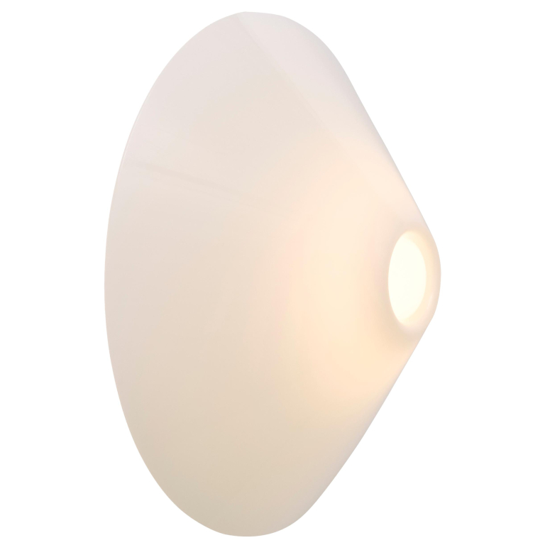 Hay Ono flush mount wandlamp Ø35 white opal