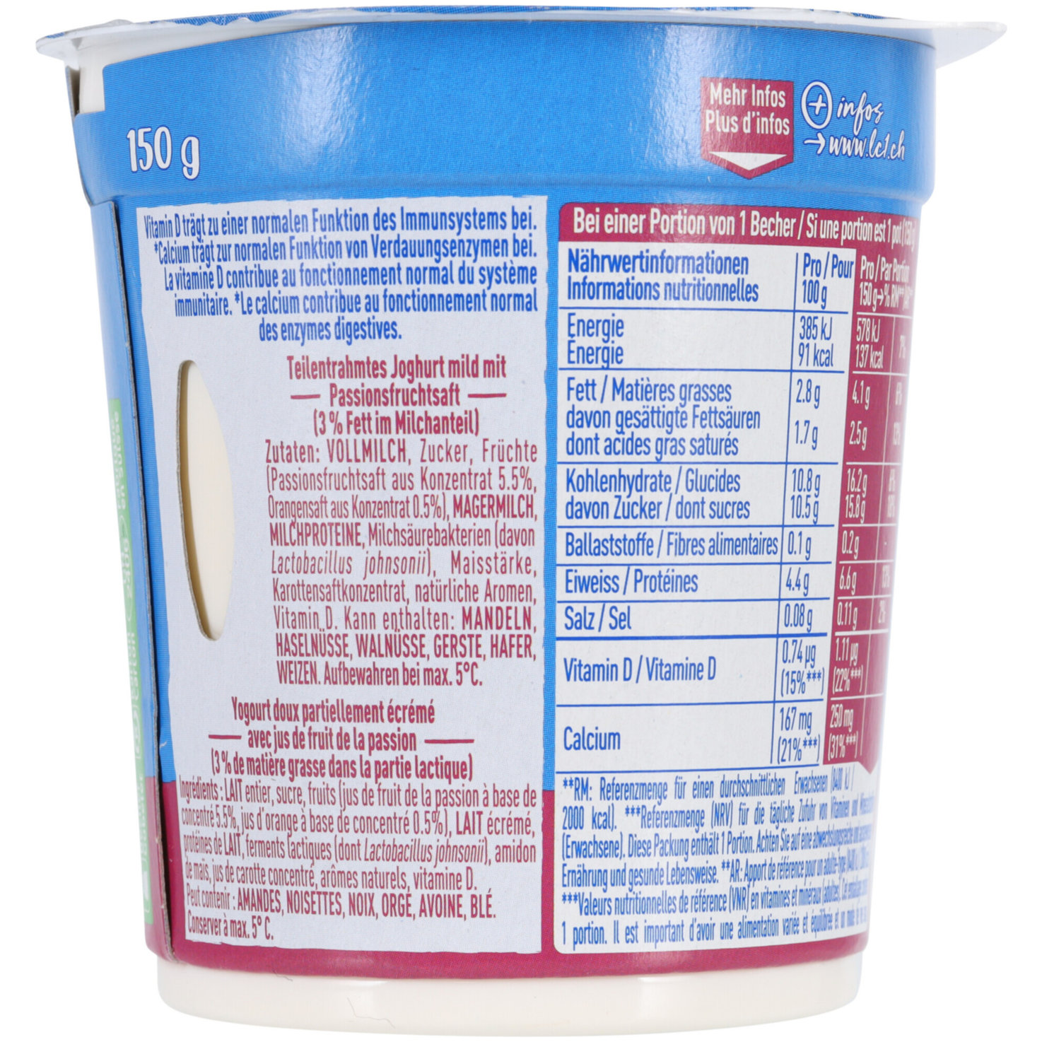 LC1 Joghurt Passionsfrucht 2x150g