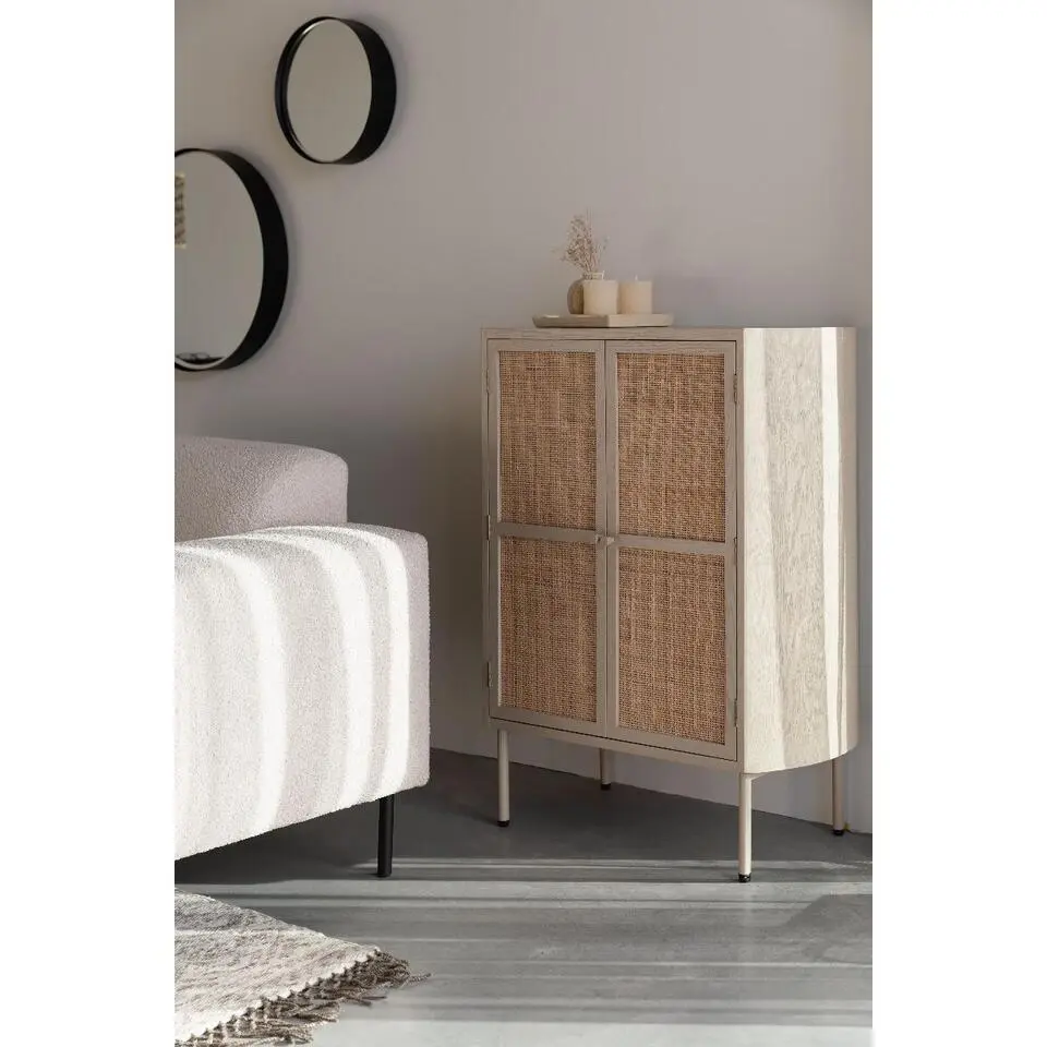 Puur - Michelle wandkast laag - beige