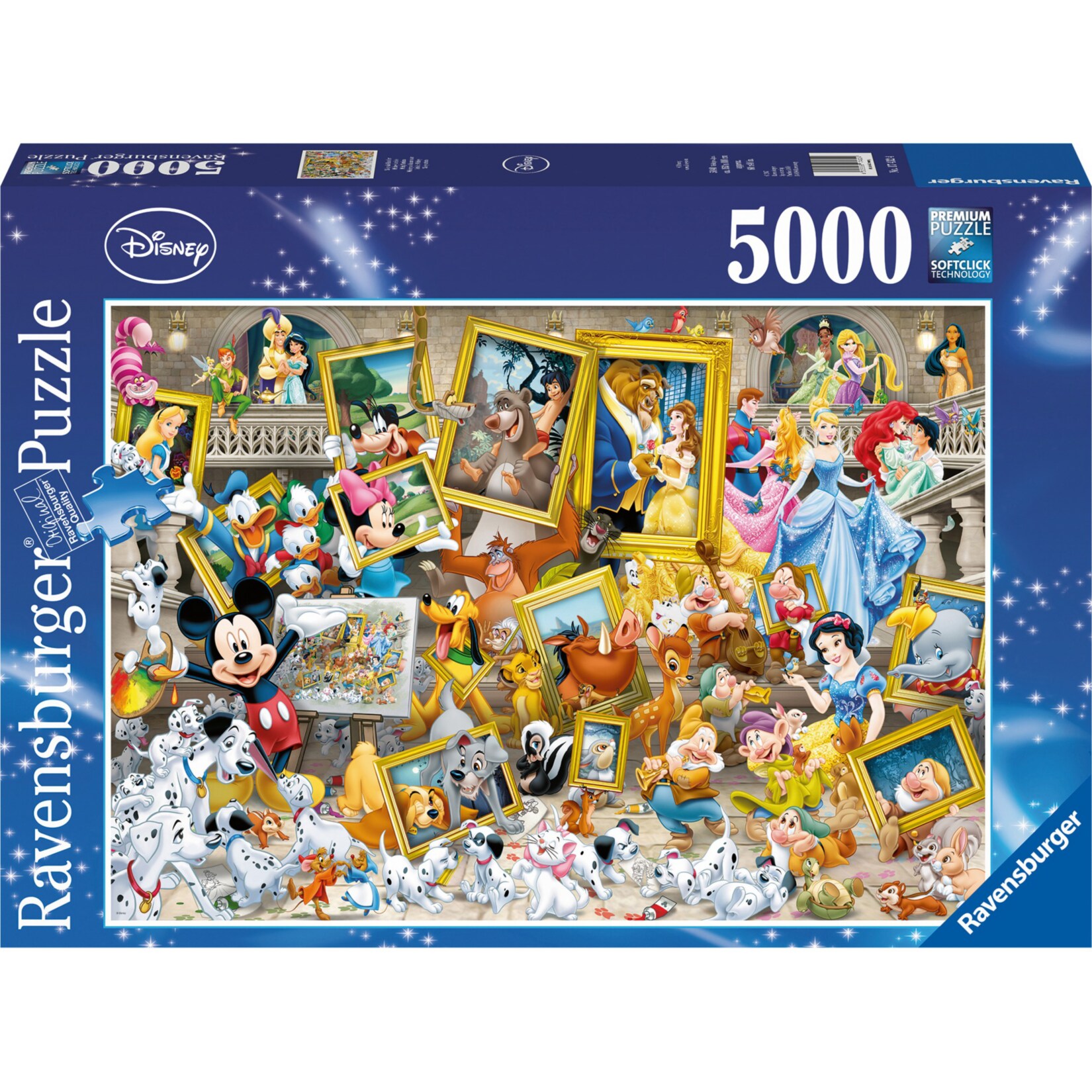 Ravensburger Puzzle Disney: Micky als Künstler