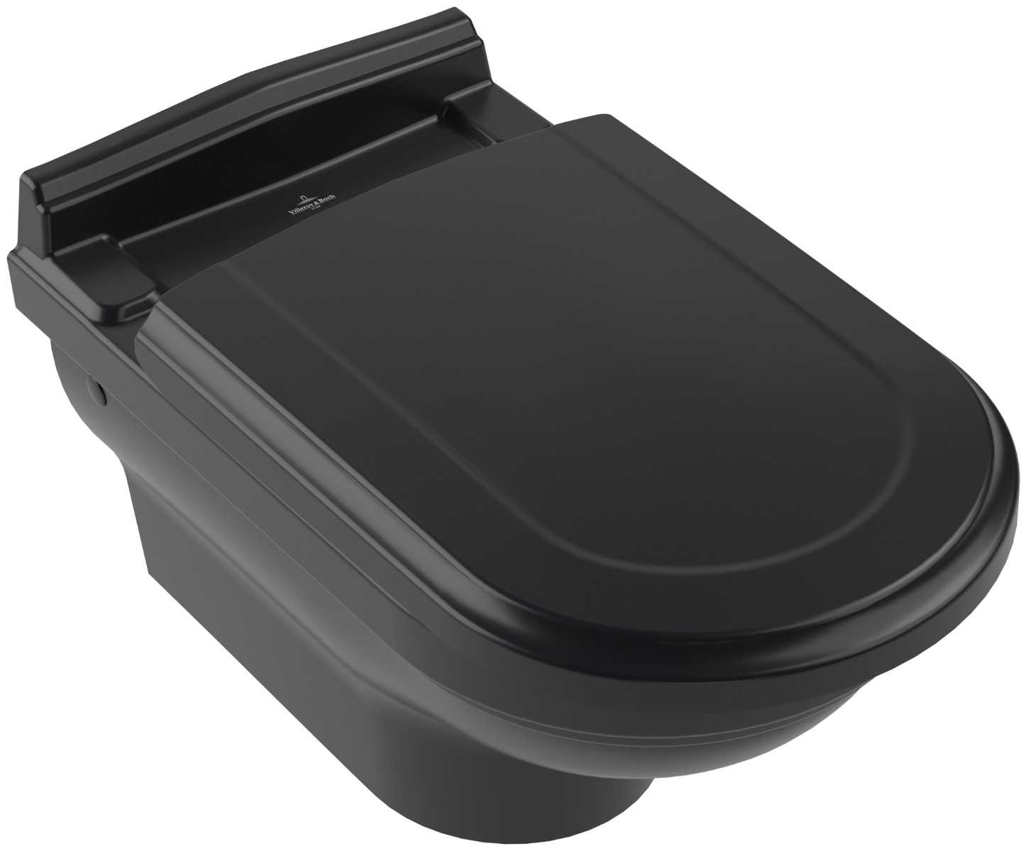 Villeroy & Boch Hommage hangend toilet CeramicPlus zwart mat