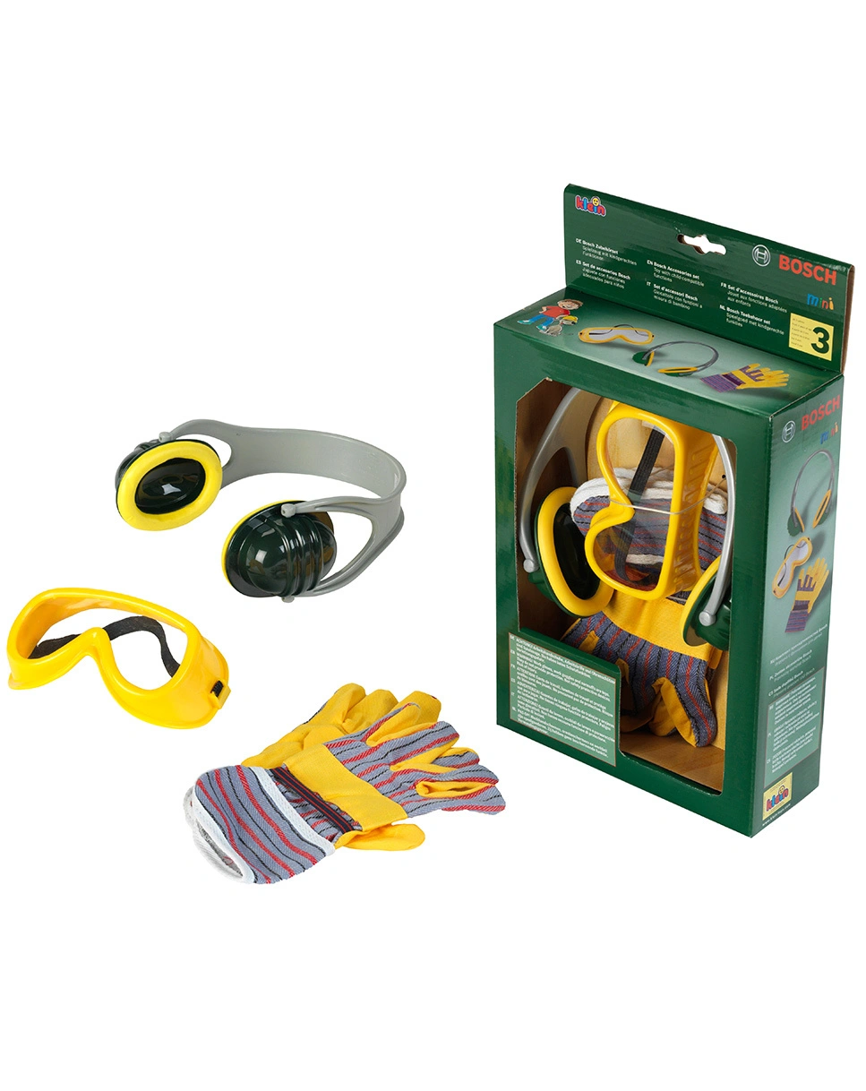 Spiel-Handwerker-Zubehör BOSCH - SAFETY 4-teilig