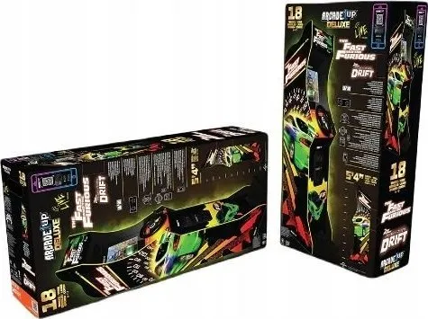 Arcade1UP automatisk retro-bilkonsol   rat / Arcade1Up / The Fast & The Furious