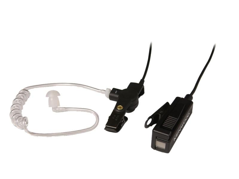 Kenwood Headset KHS-8BL Unauffälliges Headset für Sicherheitspersonal