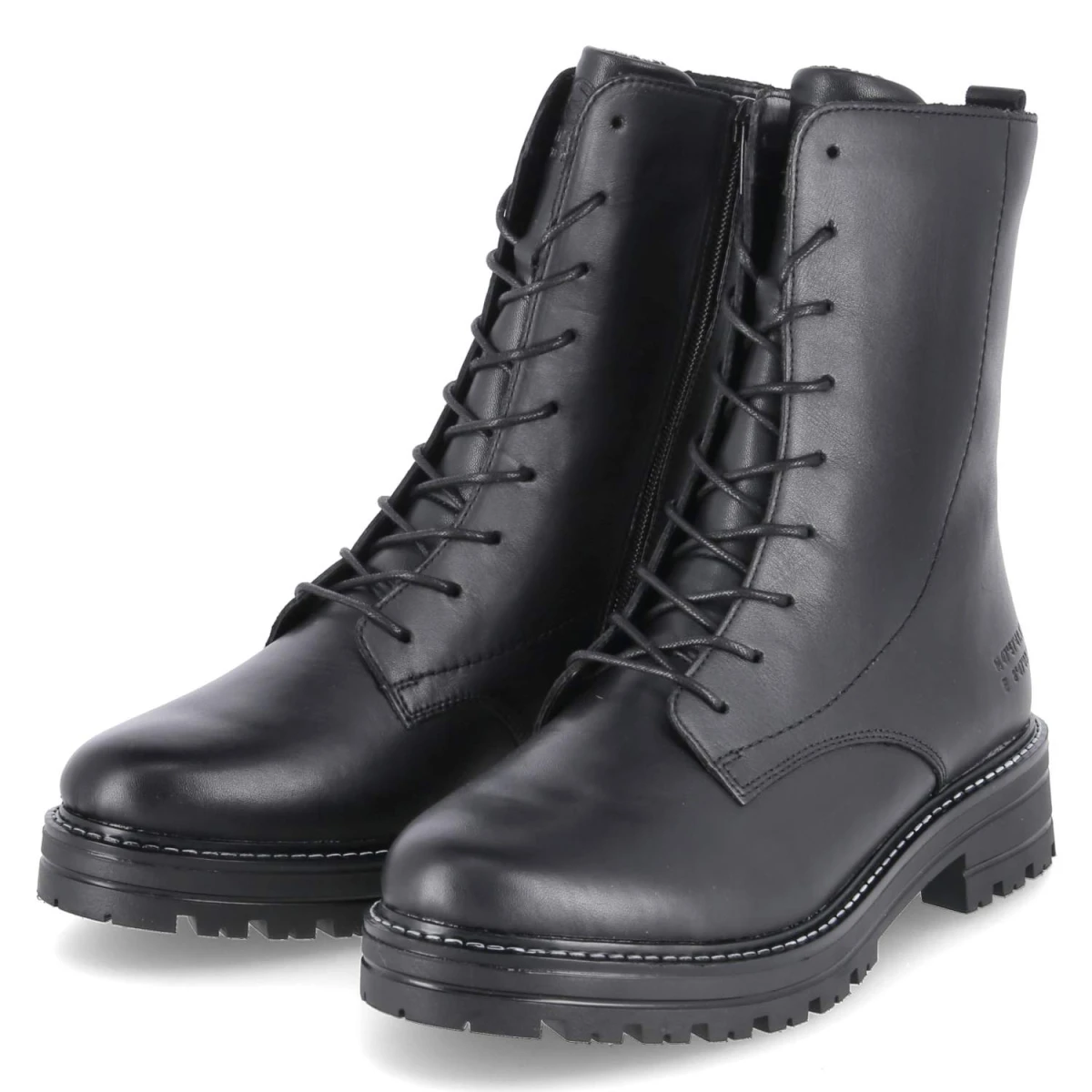 RemonteSchnürstiefeletten - schwarz