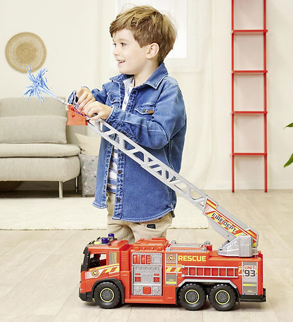 Dickie Toys Feuerwehrauto - Giant vier Truck - Licht/Ton