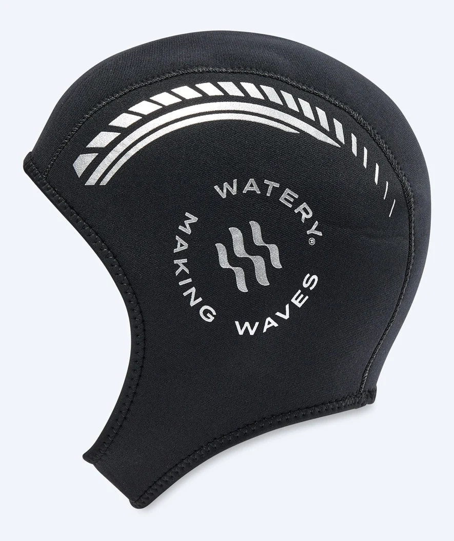 Watery neopren hætte - Reptile (3mm) - Sort