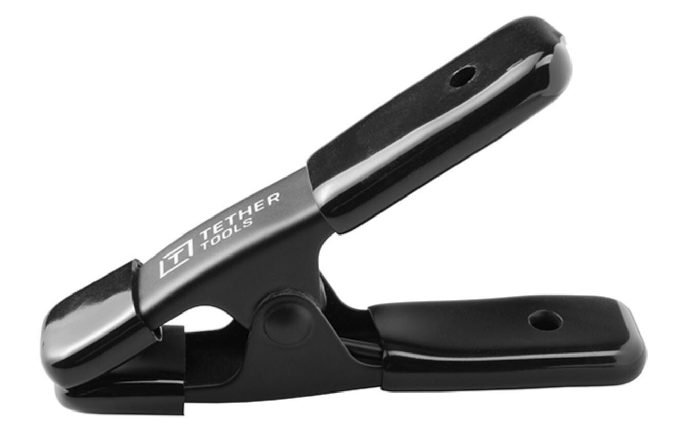 1 Rock Solid «A» Spring Clamp BlackKlemmt auf verschiedensten Materialien