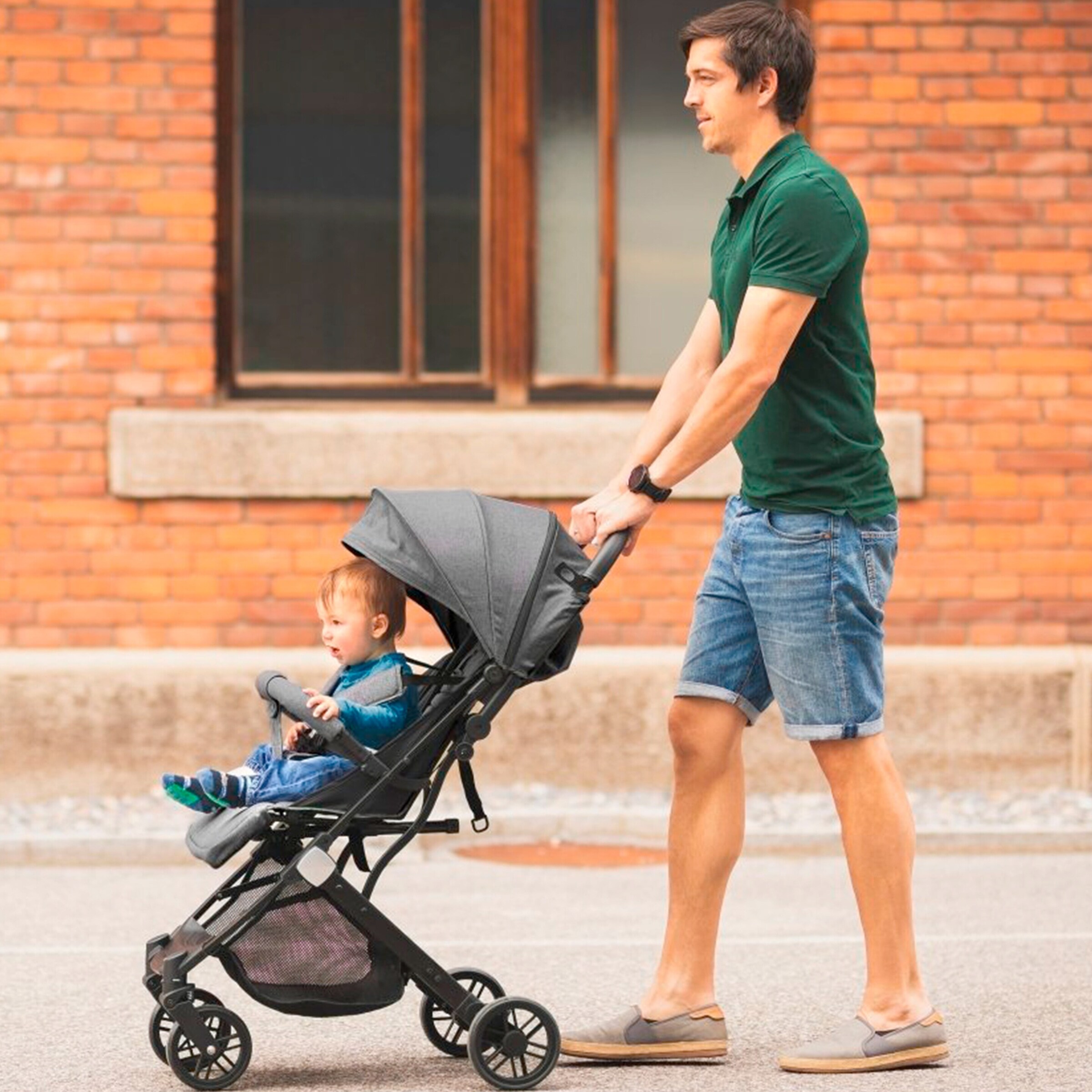 babycab Buggy Mailand grau