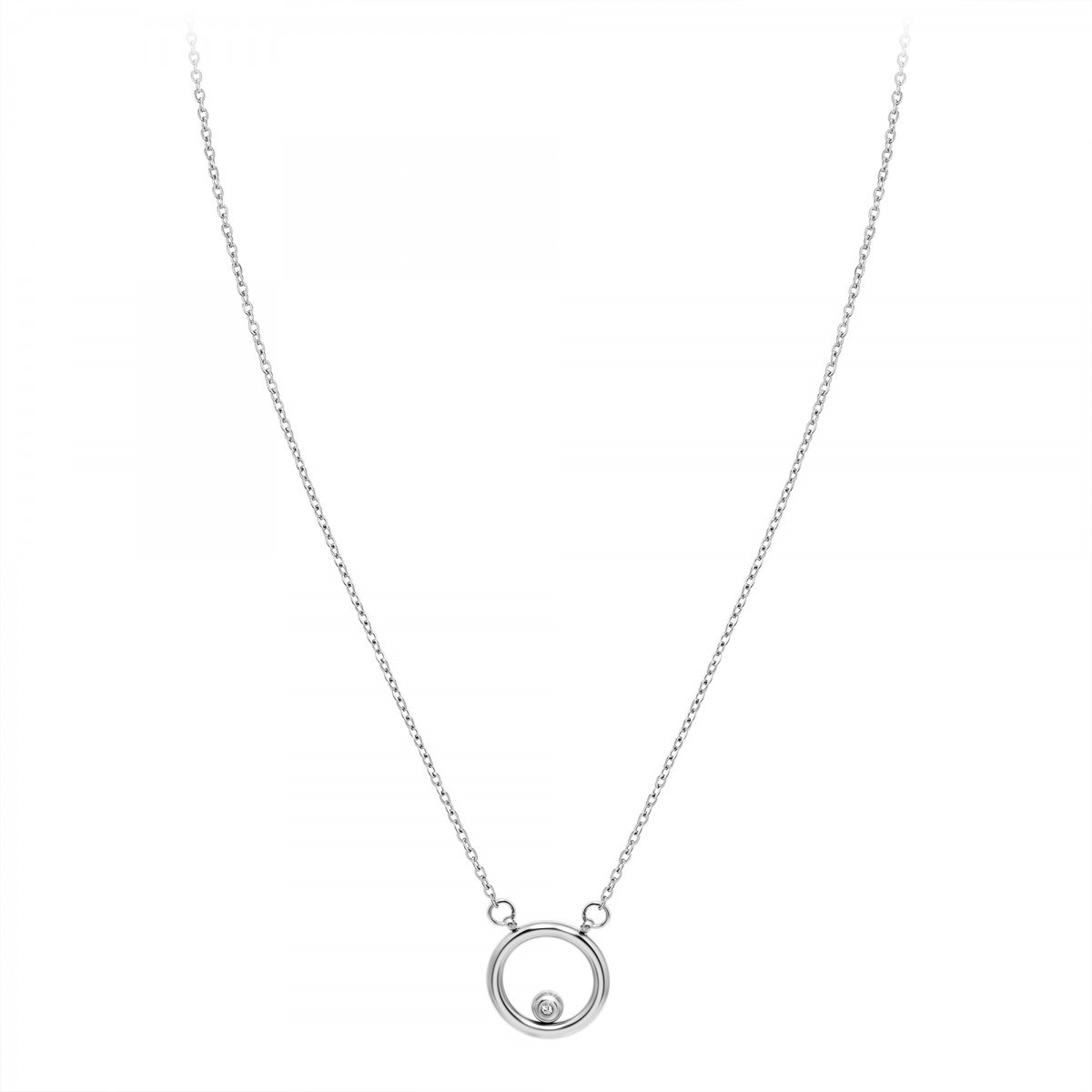 Collier SC Crystal orné d'un véritable diamant blanc