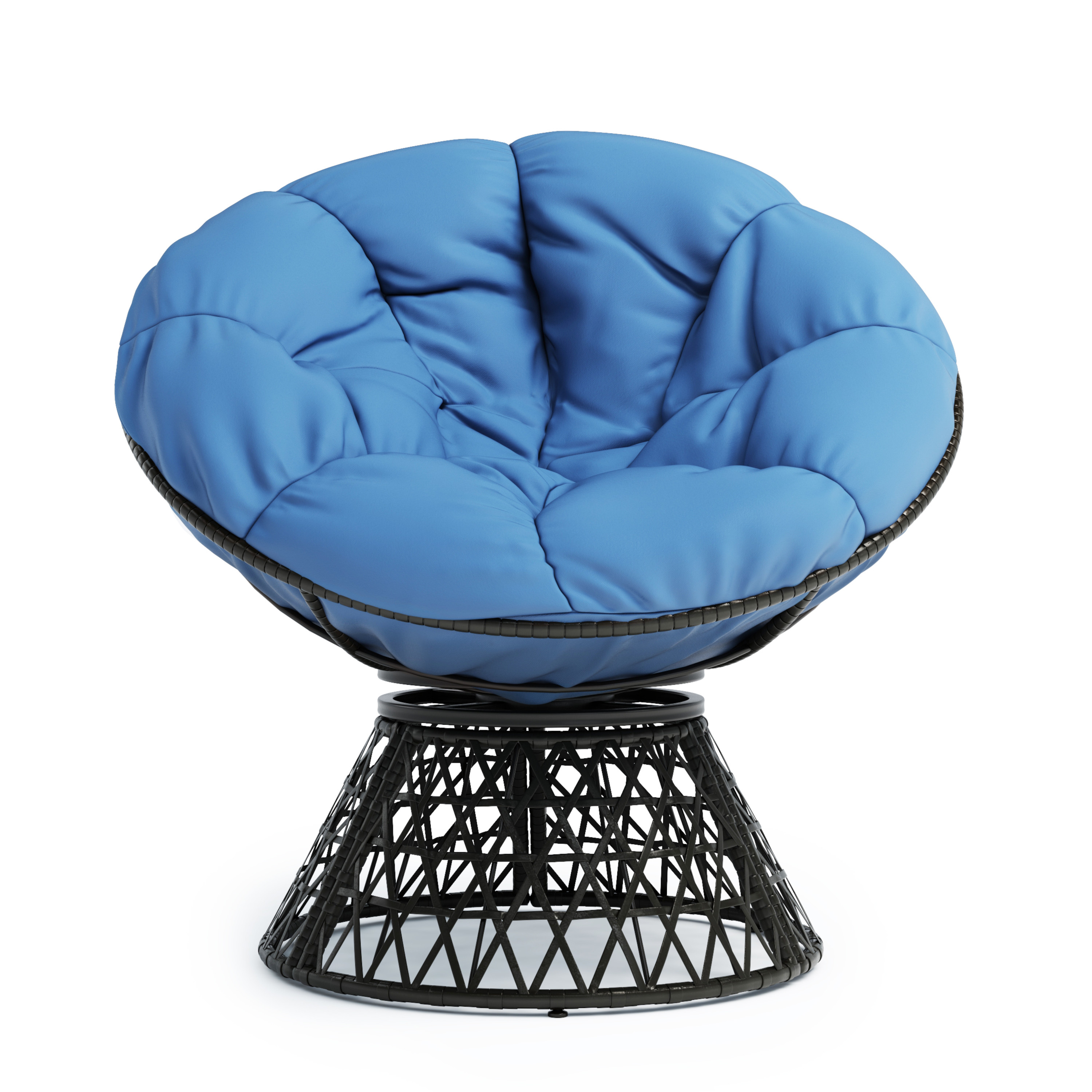 Loungesessel drehbar FOLKER blau