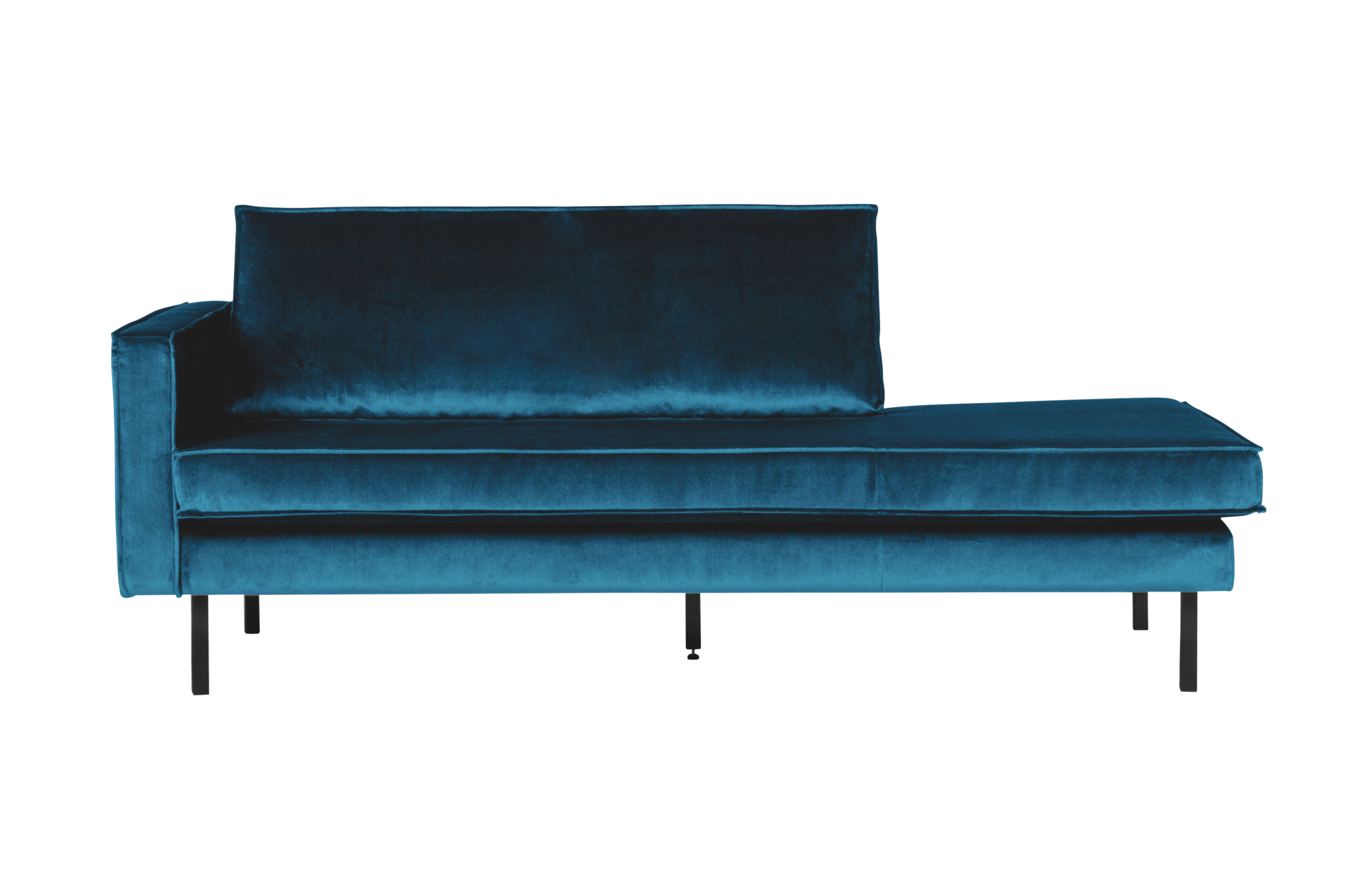 Rodeo daybed velvet Links - Blauw
