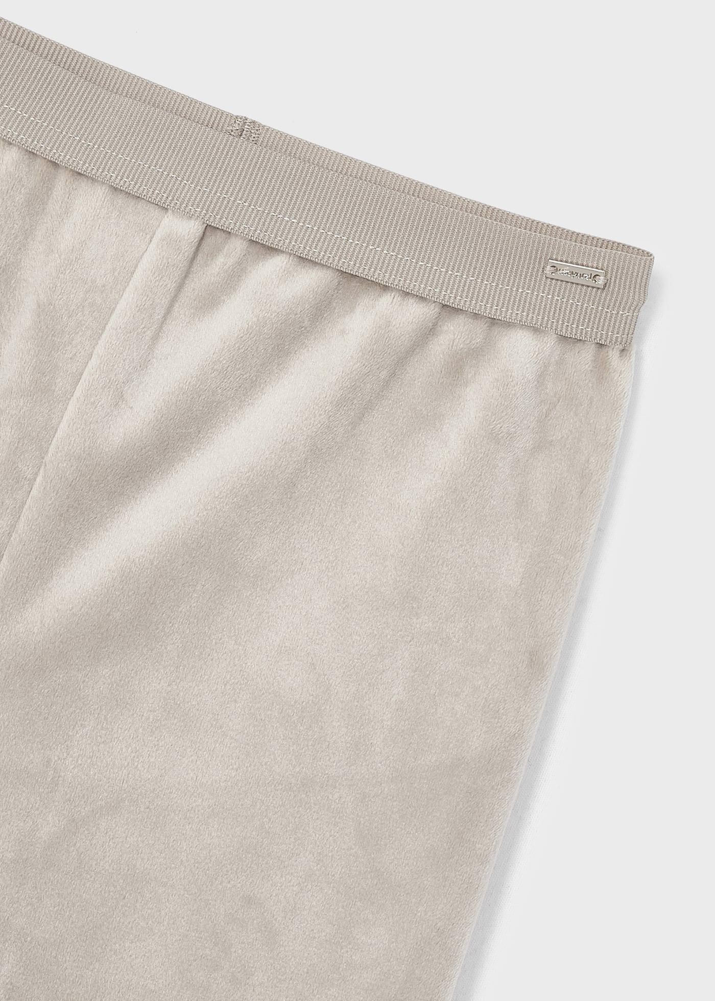 Leggings de veludo para meninas