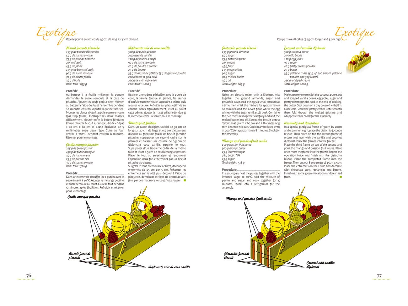 Signature, entremets & petits gâteaux - Johan Martin