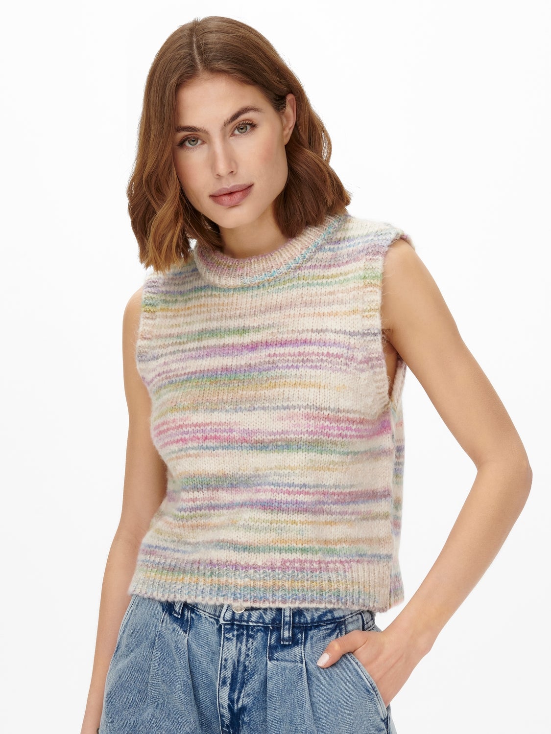 ONLCARMA Strickpullover Pumice Stone