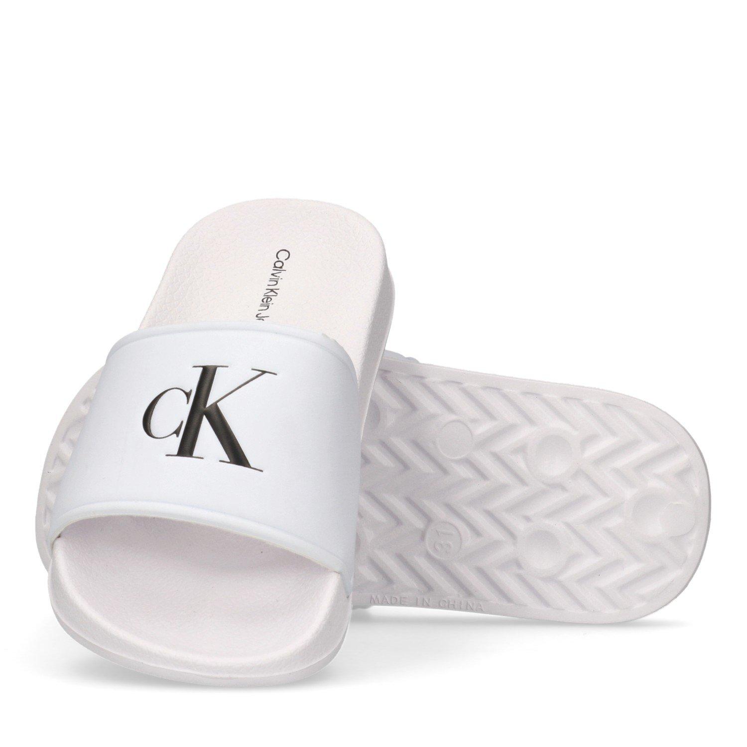 Calvin Klein Jeans Logo Sliders Juniors
