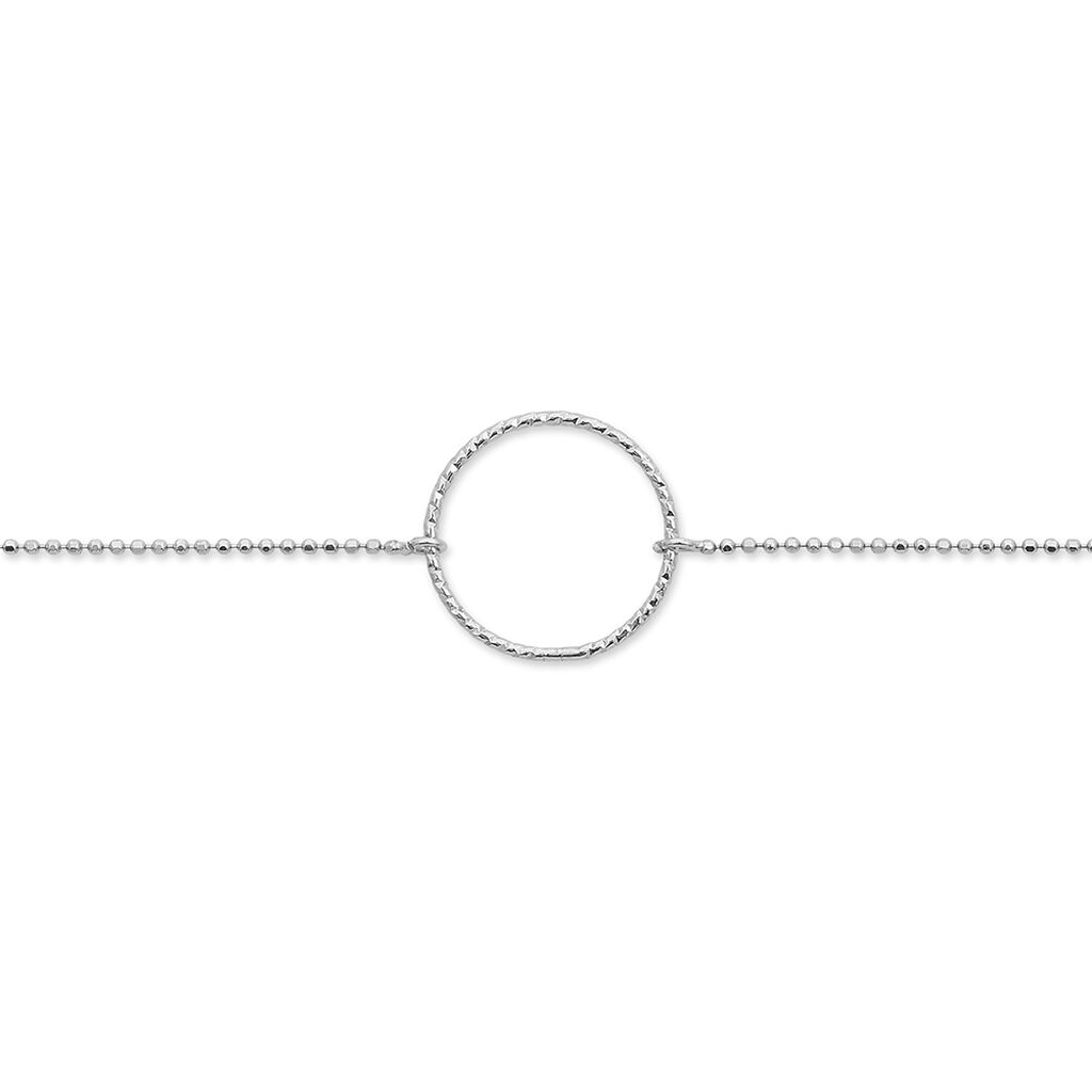Bracelet Hibis Argent Blanc