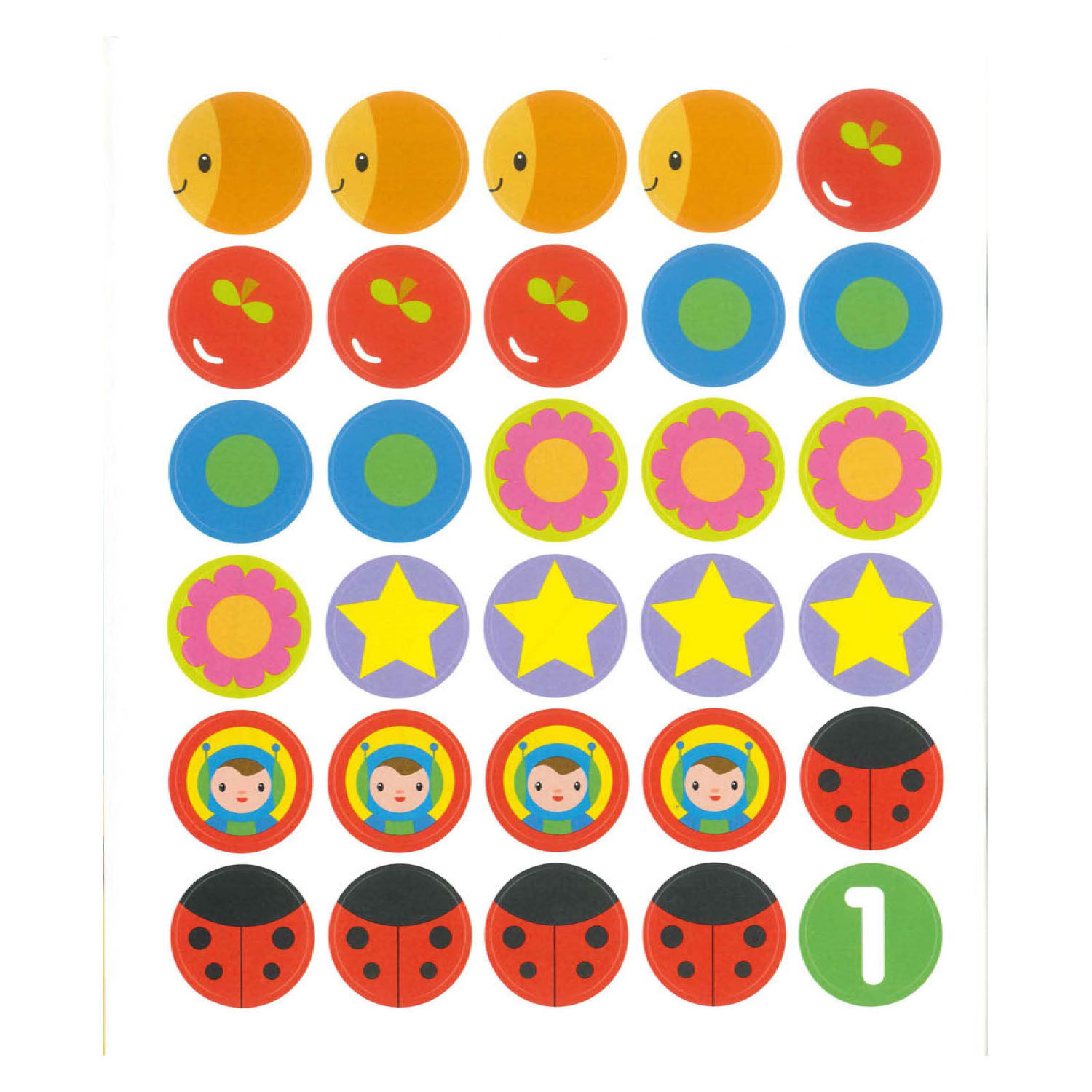 Superleuk Kleur- en Stickerboek voor de Allerkleinsten