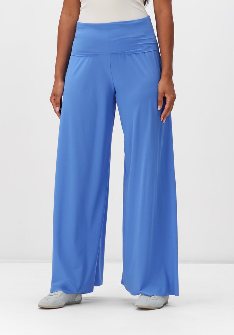 blauwe japan tky wijde broek kuzi