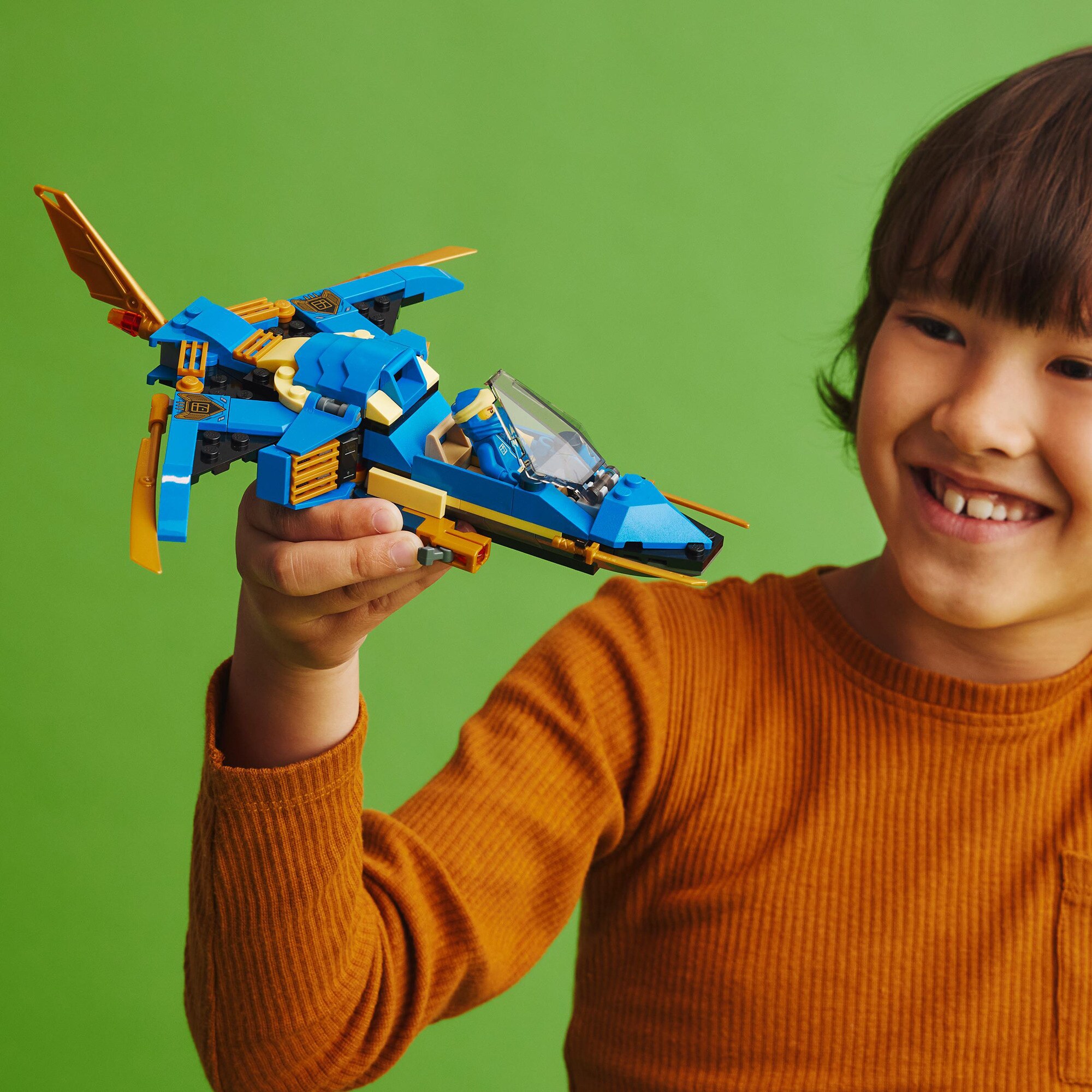 LEGO Konstruktionsspielzeug Ninjago Jays Donner-Jet EVO