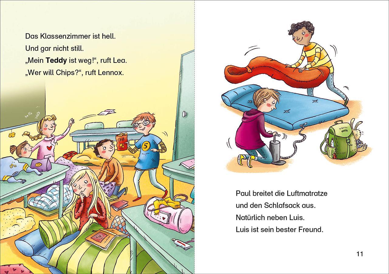 Leselöwen - Lesenacht im Klassenzimmer