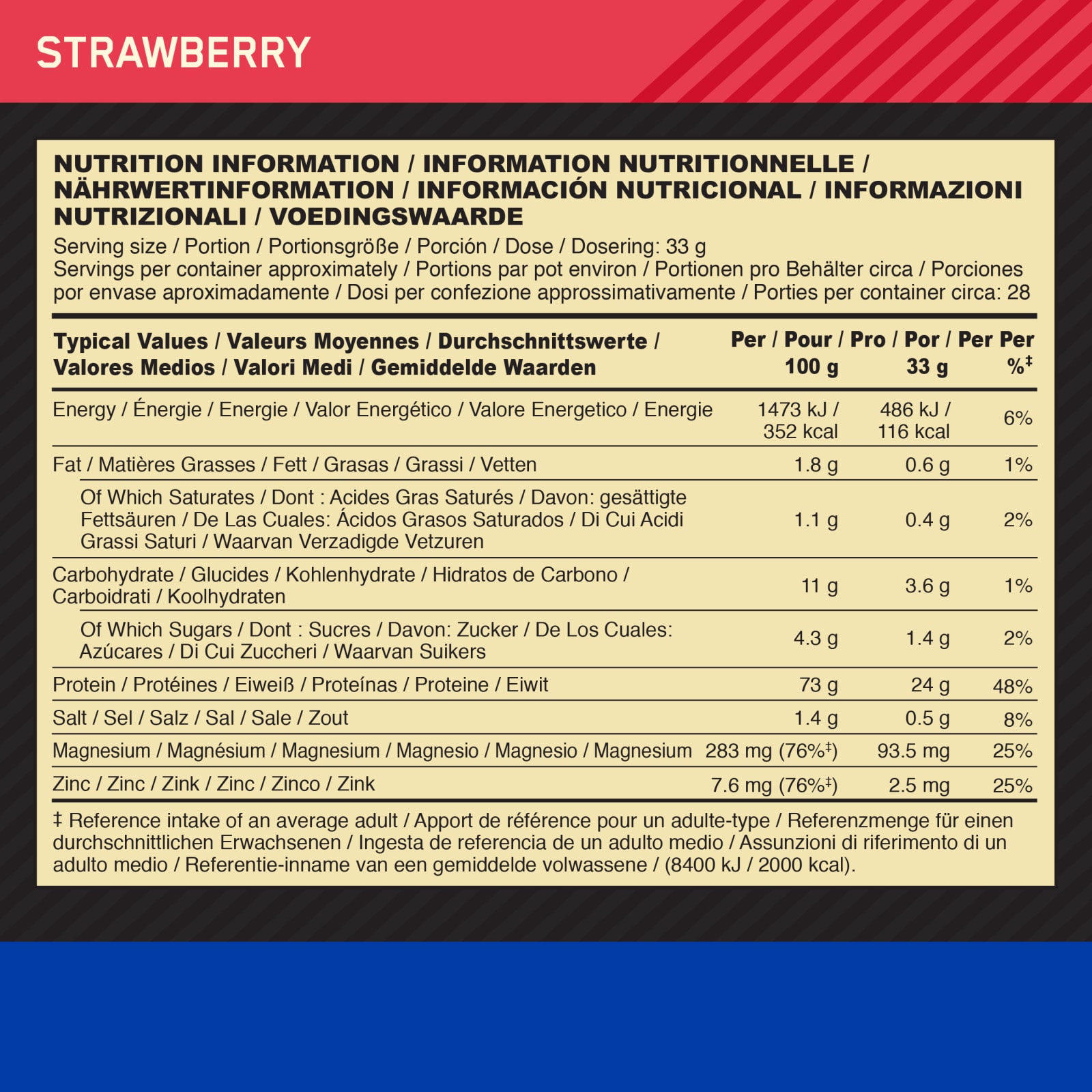 100% Casein (924g)