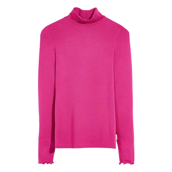 Bellerose Col roulé Uni Velfie | Rouge cerise