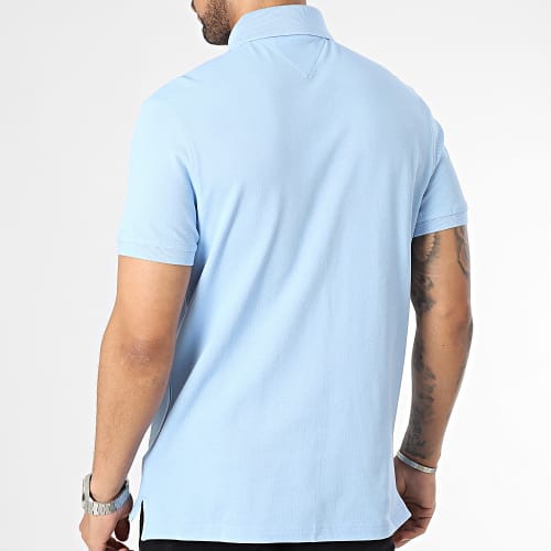 Polo Manches Courtes Regular Polo 1985 7770 Bleu Clair