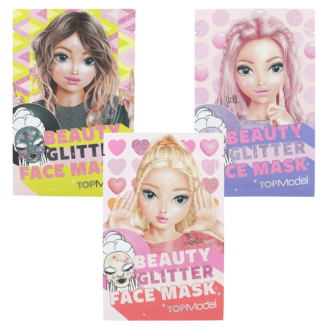 TOPModel - BEAUTY and ME - Glitzer Gesichtsmaske - 1 Stück
