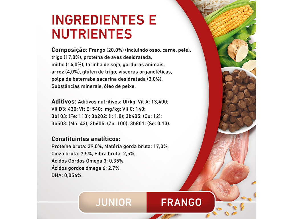 RAÇÃO PARA CÃO PURINA ONE MEDIUM MAXI JÚNIOR COM FRANGO E ARROZ 7KG