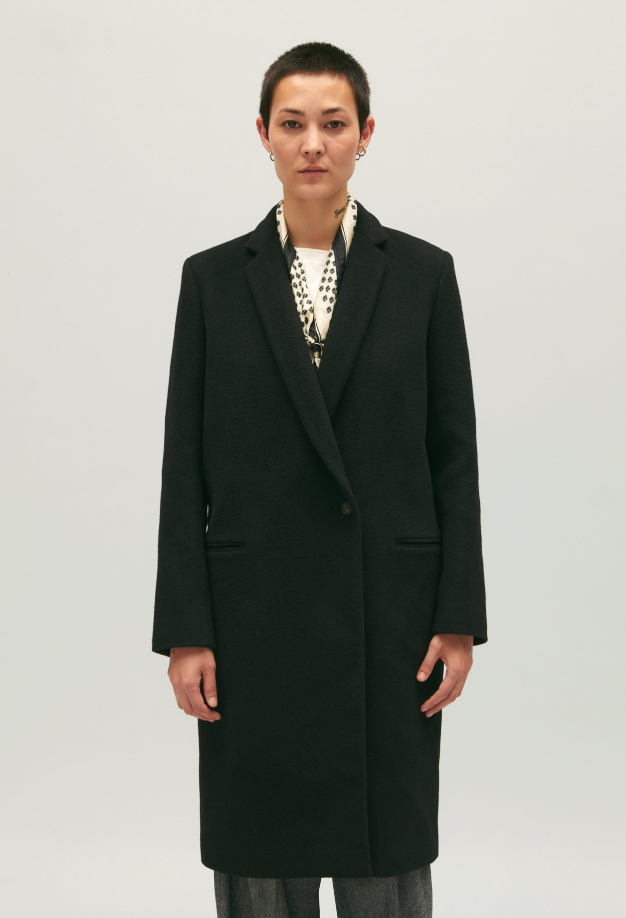 Manteau en laine