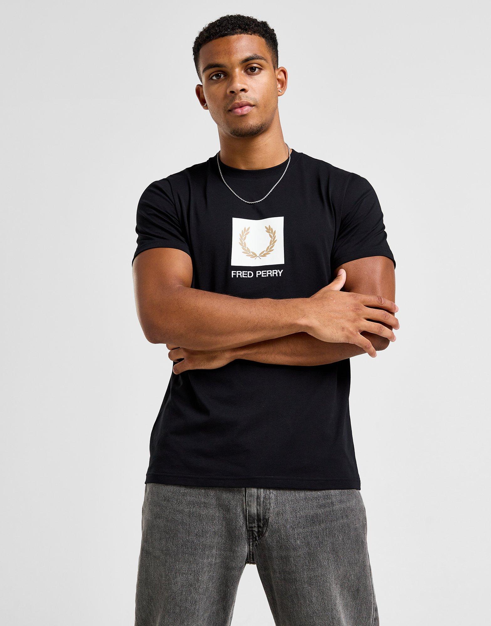 Fred Perry T-shirt Box Logo Homme