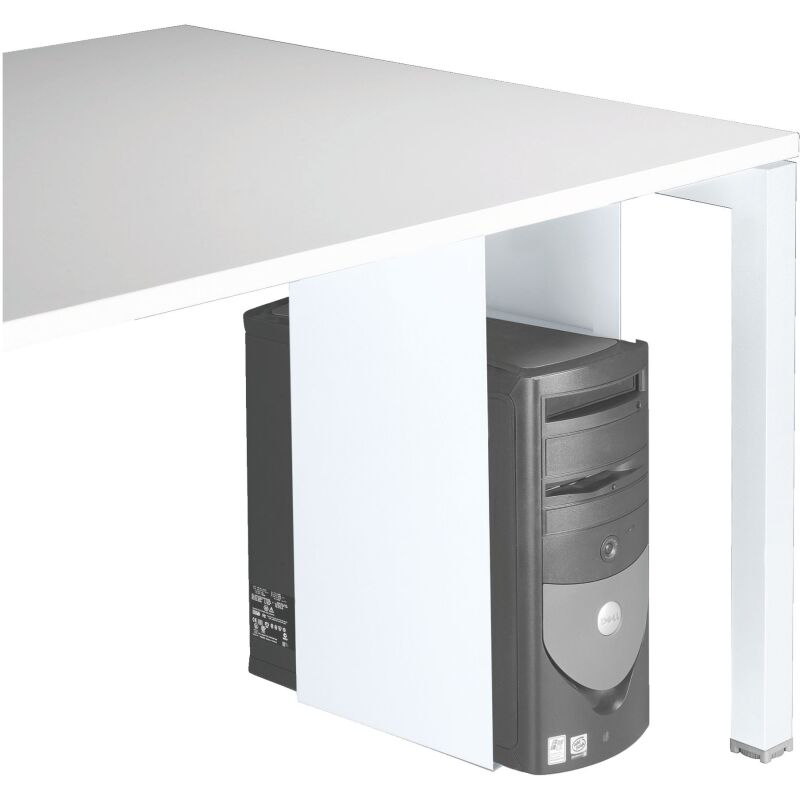 Support suspendu universel pour unité centrale réglable en largeur H 58 x L 14,7 / 24,9 x P 27 cm