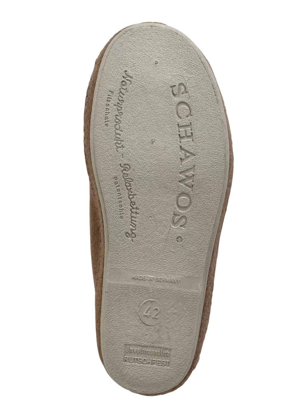 Stiefelette aus Veloursmaterial mit Klettverschluss
