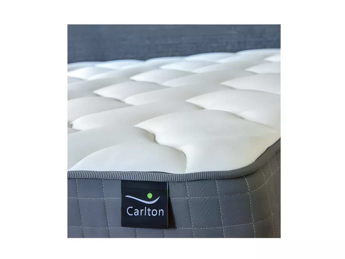 Matelas CARLTON 140x200 ressorts et mémoire de forme