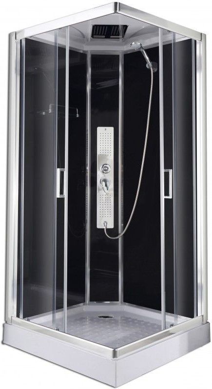 Badstuber - Trend - Douchecabine - Vierkant - 90x90x210cm - Met Thermostaatkraan