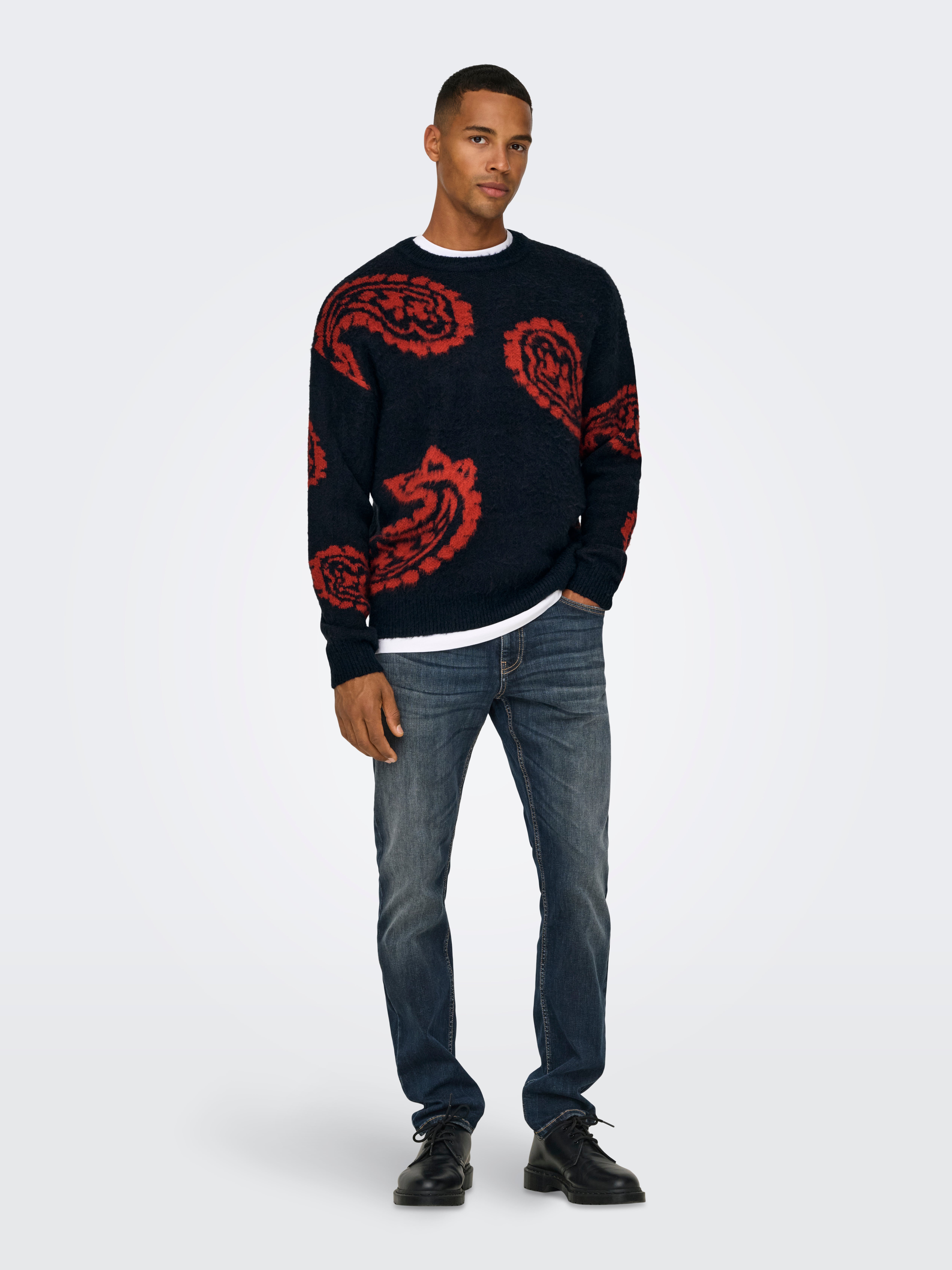 ONSRONNIE Pullover Dark Navy