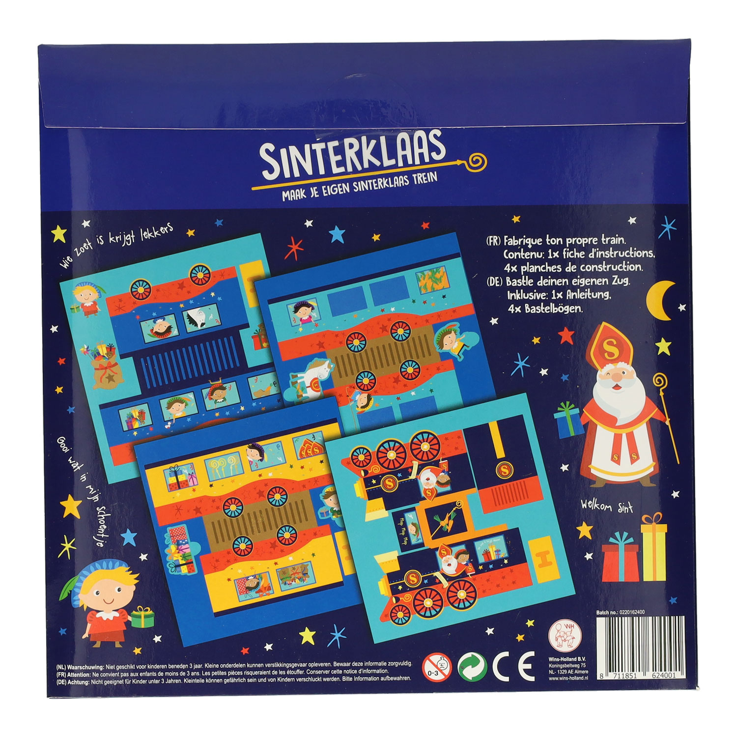 Maak je eigen Sinterklaas Trein