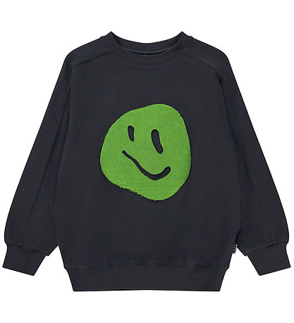 Molo Sweatshirt - Mar - Sort m. Frott?