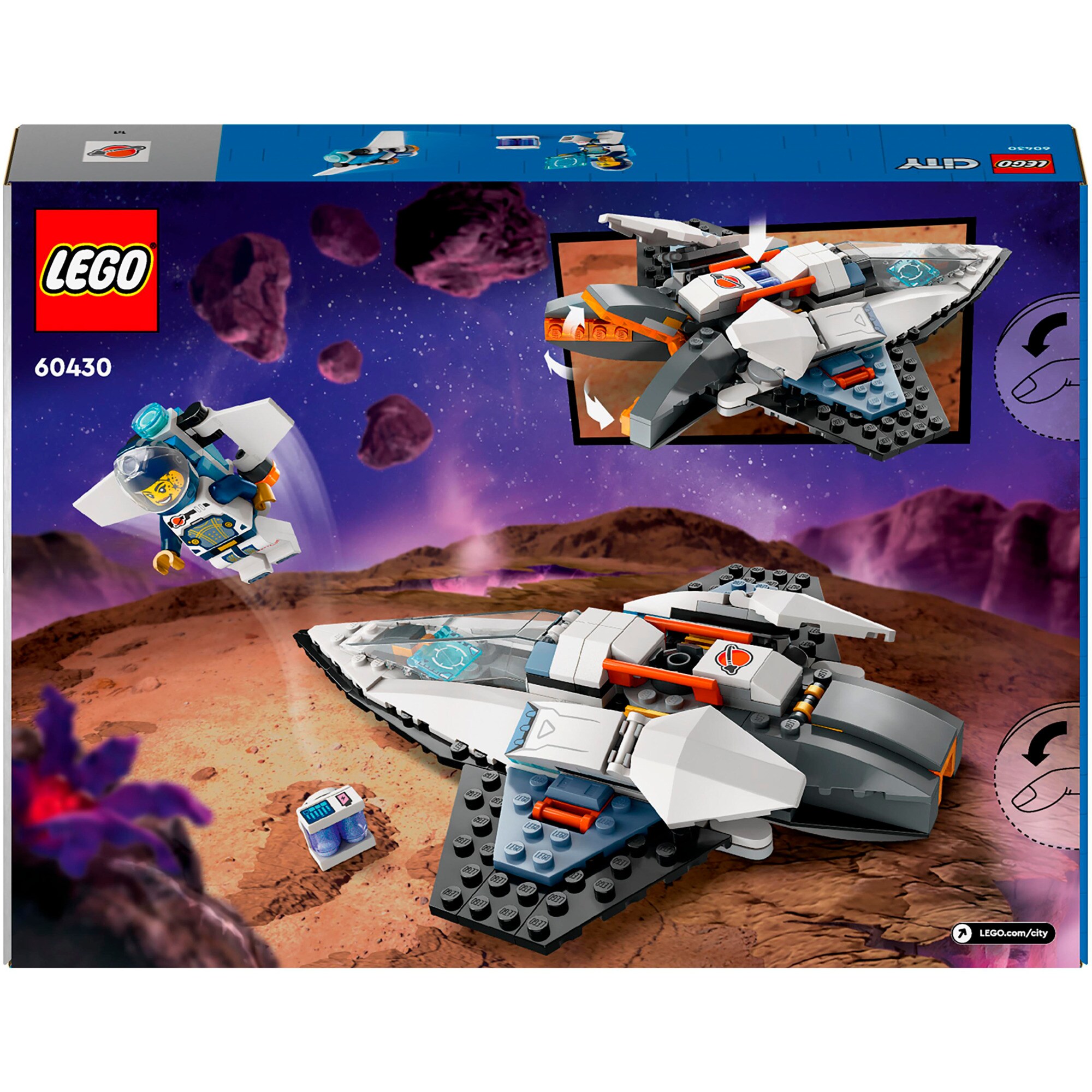 LEGO Konstruktionsspielzeug City Raumschiff