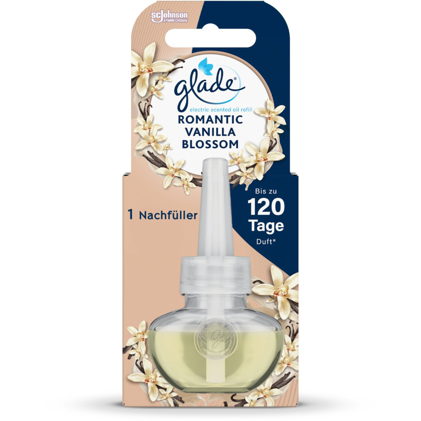 Glade Electric Scented Oil Duftstecker Nachfüller Romantic Vanilla Blossom