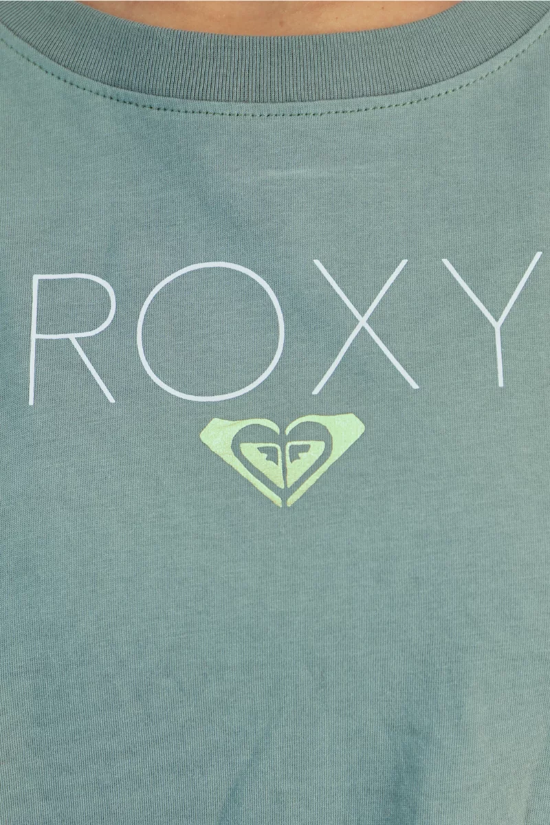 Roxy Sparkle Evening Balance Logo Damen T-Shirt